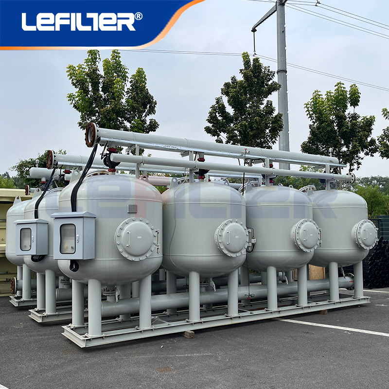 浅层砂过滤器的现场调试