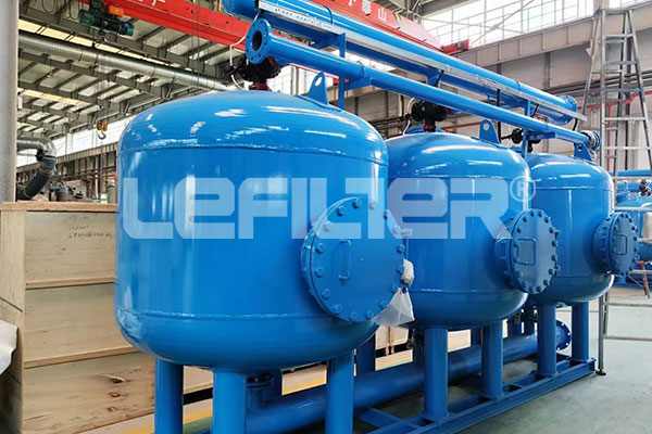 多罐浅层砂过滤器是如何反洗操作的