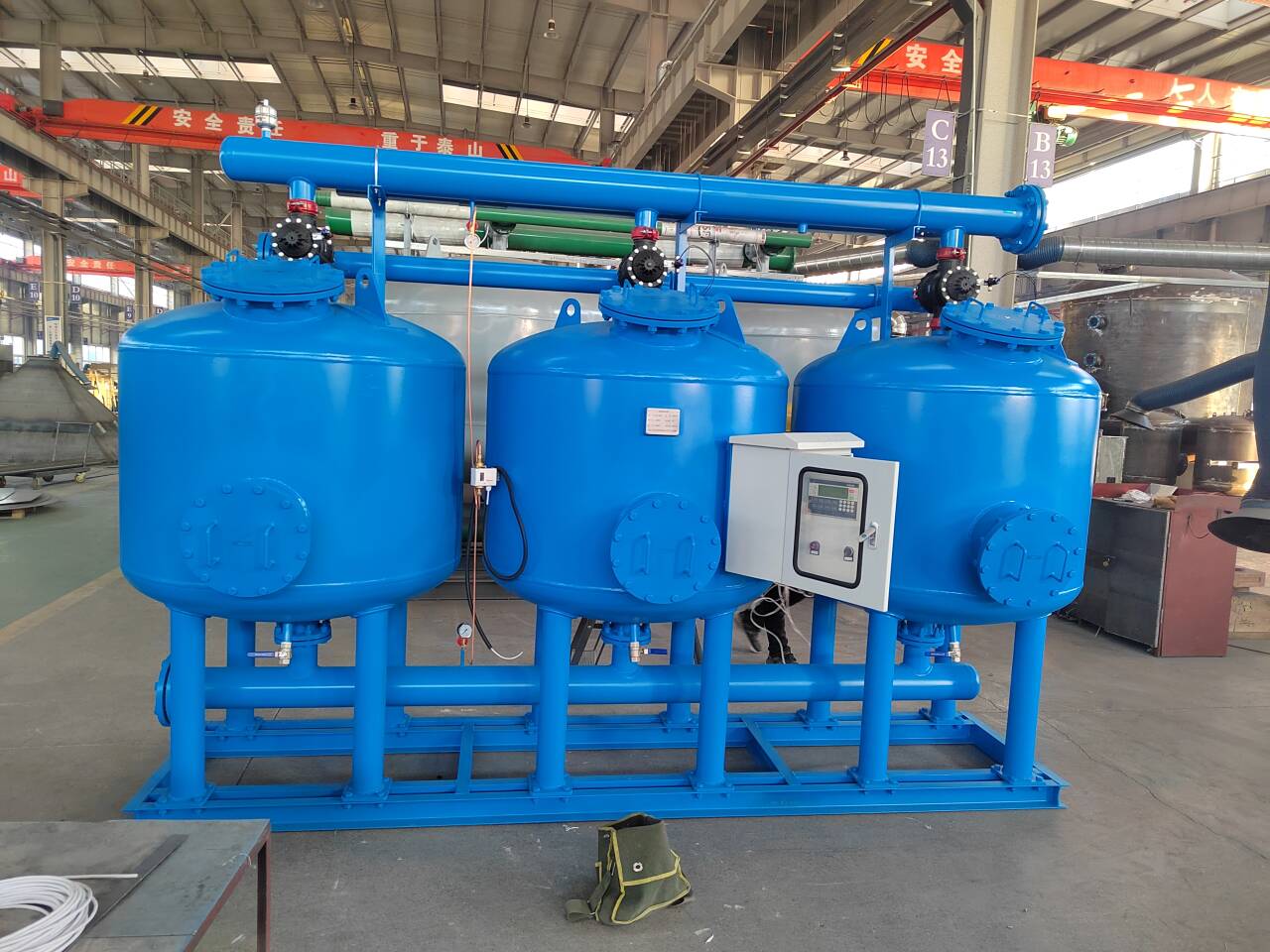 石英砂过滤器过滤面积怎么算